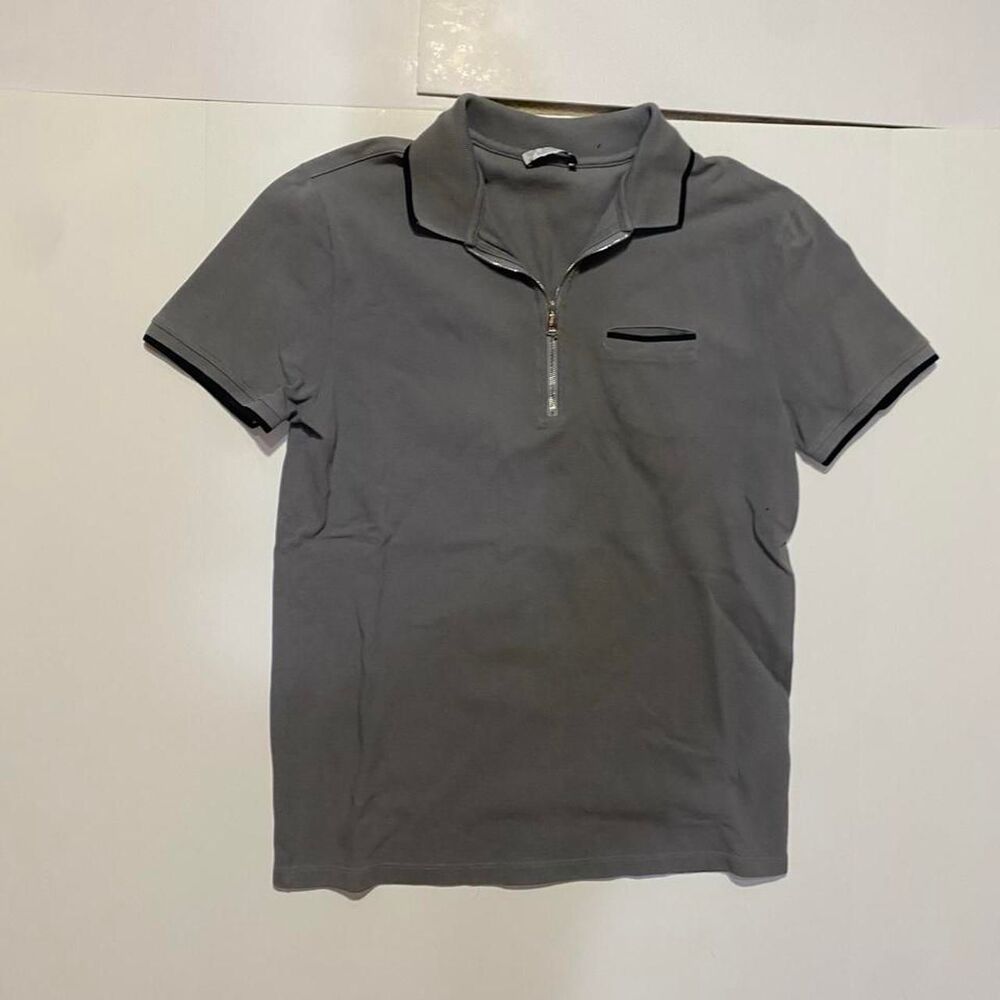 Versace Men's Grey Polo-shirts